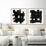 Stacking Together II (Square) Canvas Print