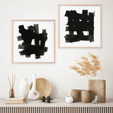 Stacking Together II (Square) Art Print