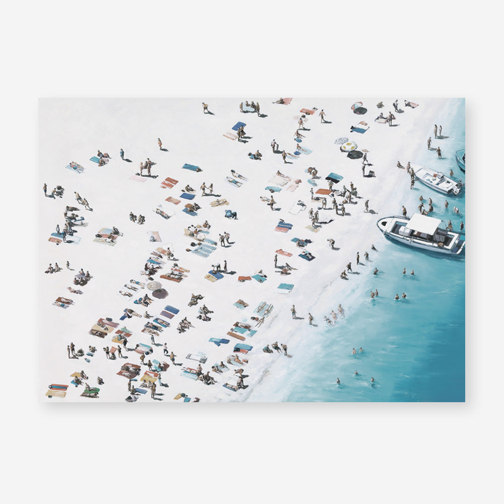Day At The Beach Art Print