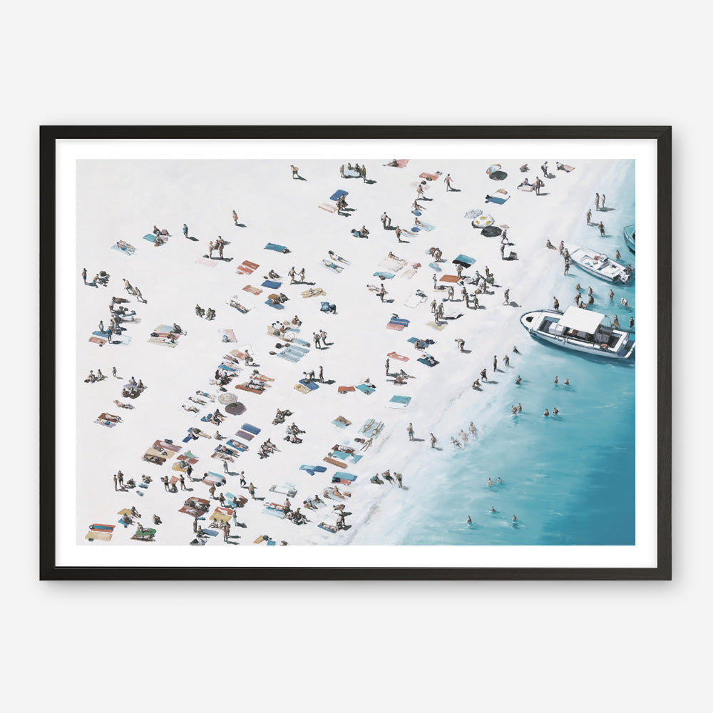 Day At The Beach Art Print