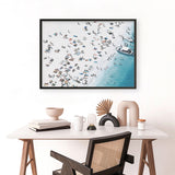 Day At The Beach Art Print