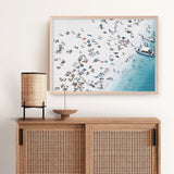 Day At The Beach Art Print