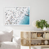 Day At The Beach Art Print