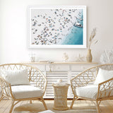 Day At The Beach Art Print