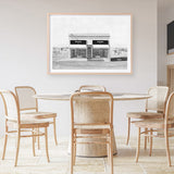 Black & White Marfa Art Print