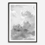 Grey Cloudscape II Art Print
