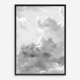 Grey Cloudscape II Art Print