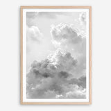 Grey Cloudscape II Art Print