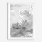 Grey Cloudscape II Art Print