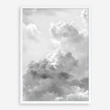 Grey Cloudscape II Art Print