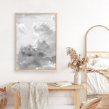 Grey Cloudscape II Art Print