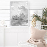 Grey Cloudscape II Art Print