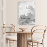 Grey Cloudscape II Canvas Print