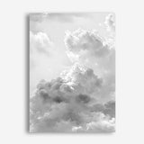 Grey Cloudscape II Canvas Print