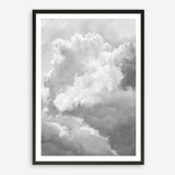 Grey Cloudscape III Art Print