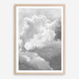 Grey Cloudscape III Art Print