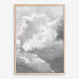 Grey Cloudscape III Art Print