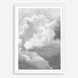 Grey Cloudscape III Art Print