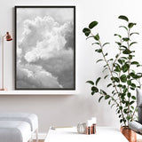 Grey Cloudscape III Art Print