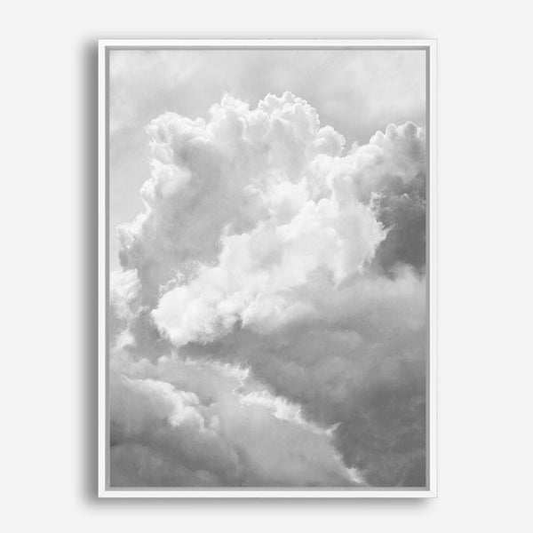 Grey Cloudscape III Canvas Print