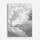 Grey Cloudscape III Canvas Print