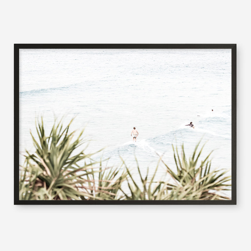 Byron Surfers Photo Art Print