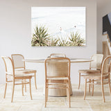 Byron Surfers Photo Canvas Print