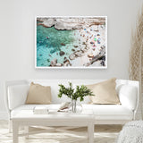 Salento Beach Day II Photo Art Print