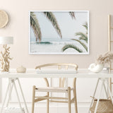 Swaying Palms Photo Art Print