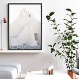 Mykonos White Church Photo Art Print