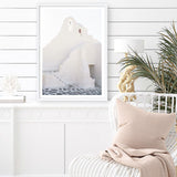 Mykonos White Church Photo Art Print