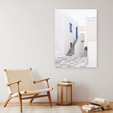Mykonos Town Photo Canvas Print