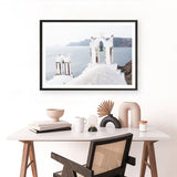 Two White Churches II Photo Art Print