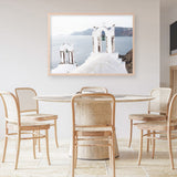 Two White Churches II Photo Art Print