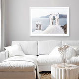 Two White Churches II Photo Art Print