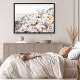 Santorini View Point Photo Canvas Print
