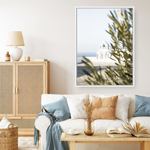Olive Branch View Photo Canvas Print