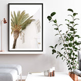 Mykonos Palm Villa II Photo Art Print