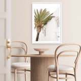 Mykonos Palm Villa II Photo Art Print