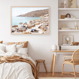 Mykonos Beach I Photo Art Print