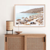 Mykonos Beach I Photo Art Print