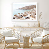 Mykonos Beach I Photo Art Print