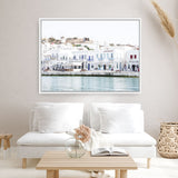 Mykonos Town II Photo Canvas Print