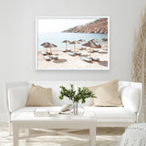 Psarou Beach I Photo Art Print