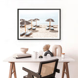 Psarou Beach II Photo Art Print