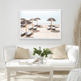Psarou Beach II Photo Art Print