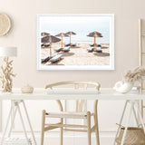 Psarou Beach II Photo Art Print