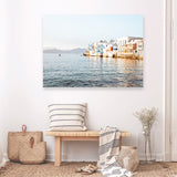 Little Venice Mykonos I Photo Canvas Print