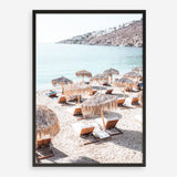 Mykonos Beach IV Photo Art Print