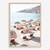 Mykonos Beach IV Photo Art Print
